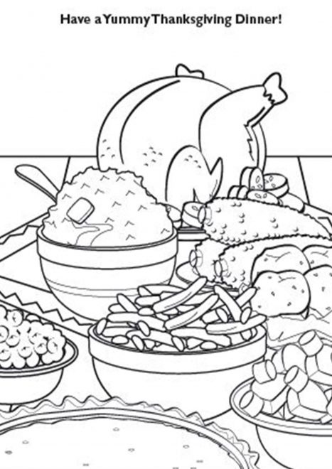 Free Printable Thanksgiving Coloring Pages - Tulamama