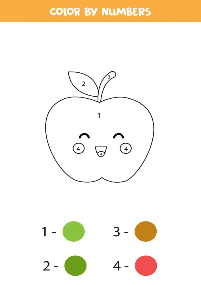 Thanksgiving Color by Number