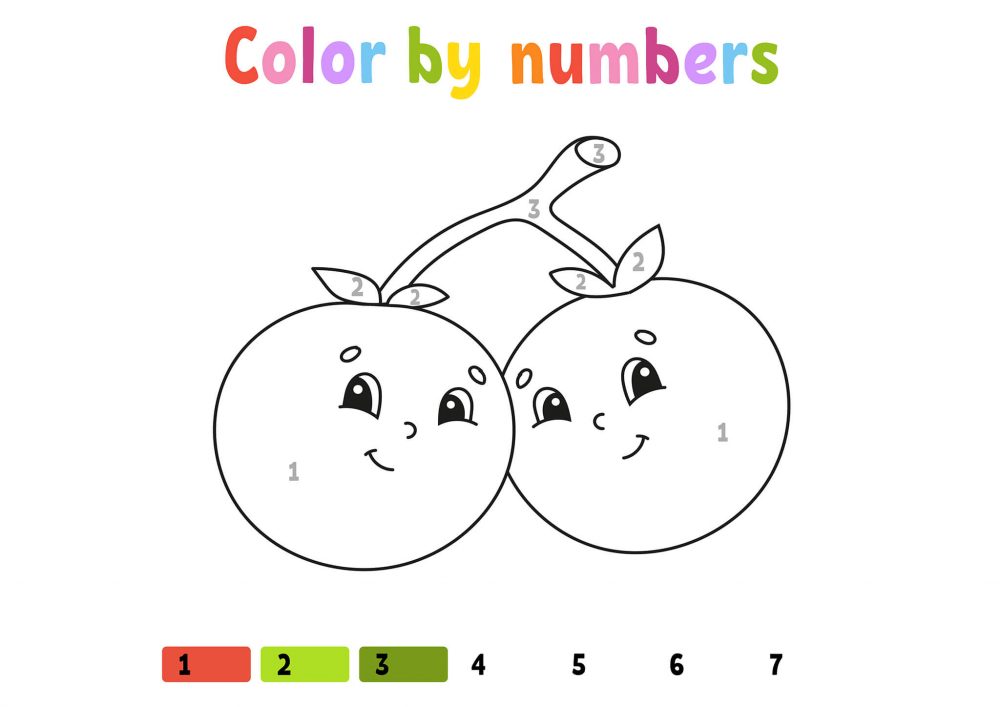 Thanksgiving Color by Number