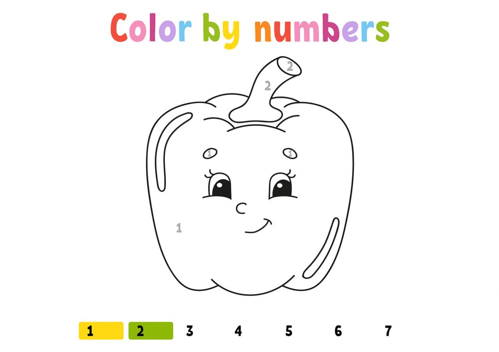 Thanksgiving Color by Number