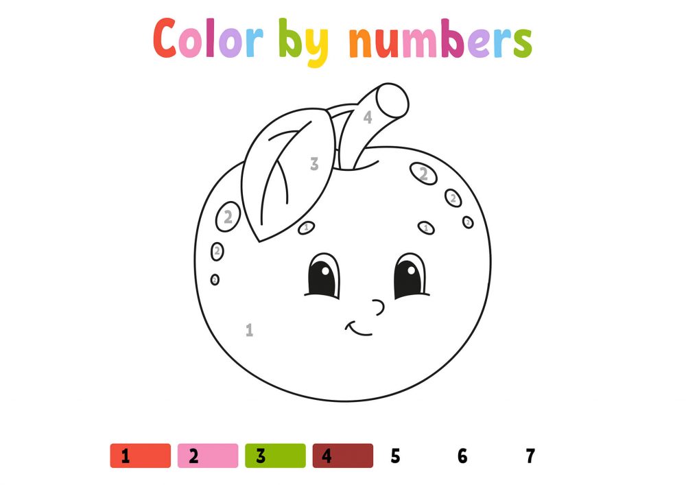 Thanksgiving Color by Number