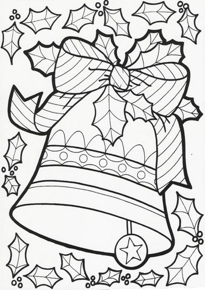 Free & Easy To Print Christmas Coloring Pages - Tulamama