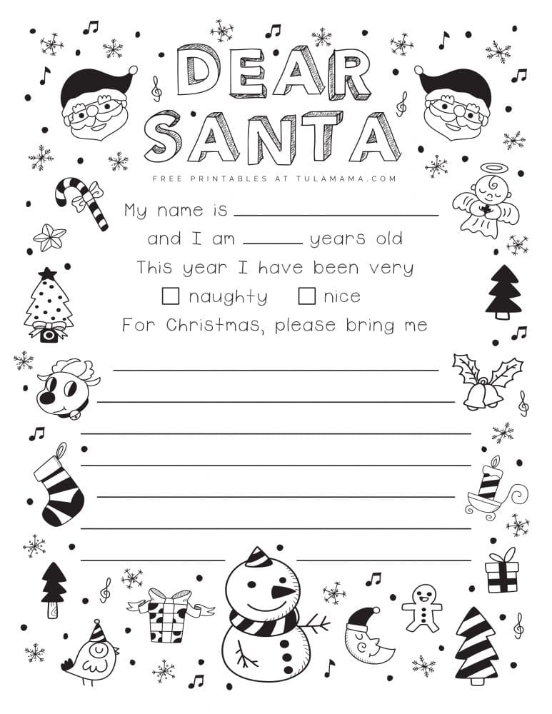 Free Printable Letter From Santa Clearance Price Risolo it