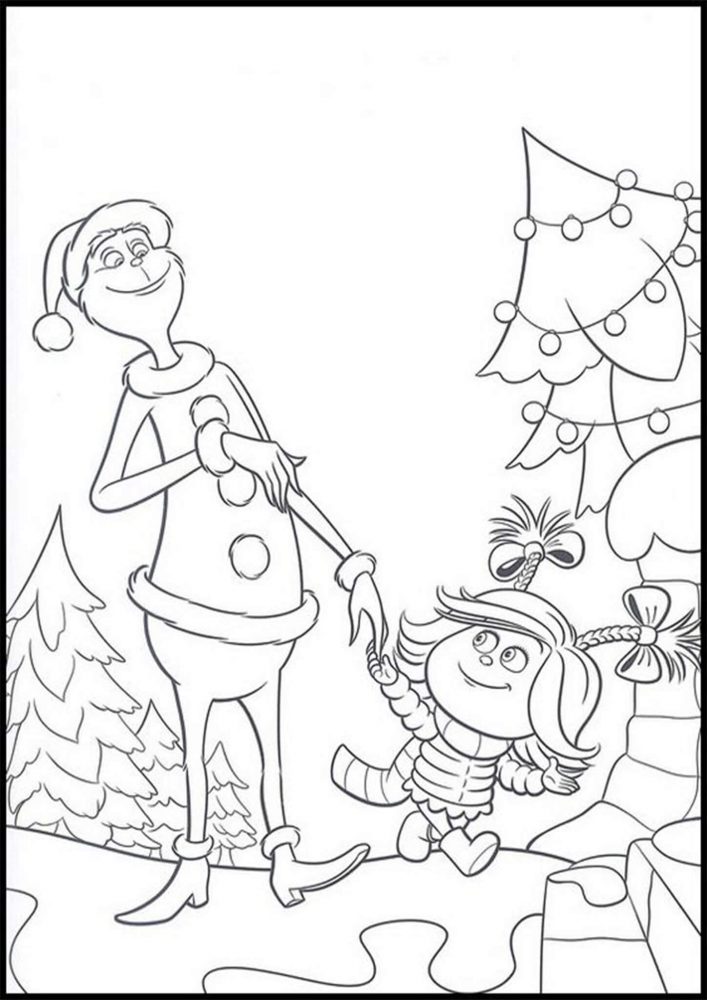 free printable the grinch coloring pages  tulamama