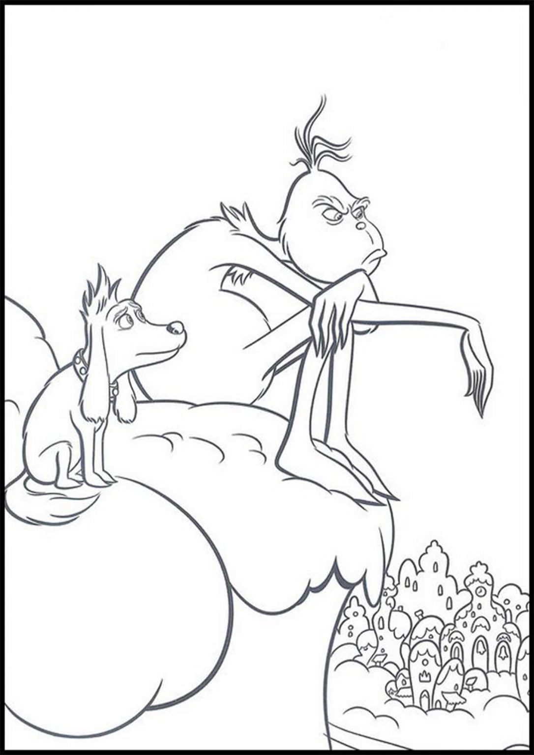 Grinch Coloring Pages The Grinch Coloring Pages To Download And Print For Free Radar Tribun