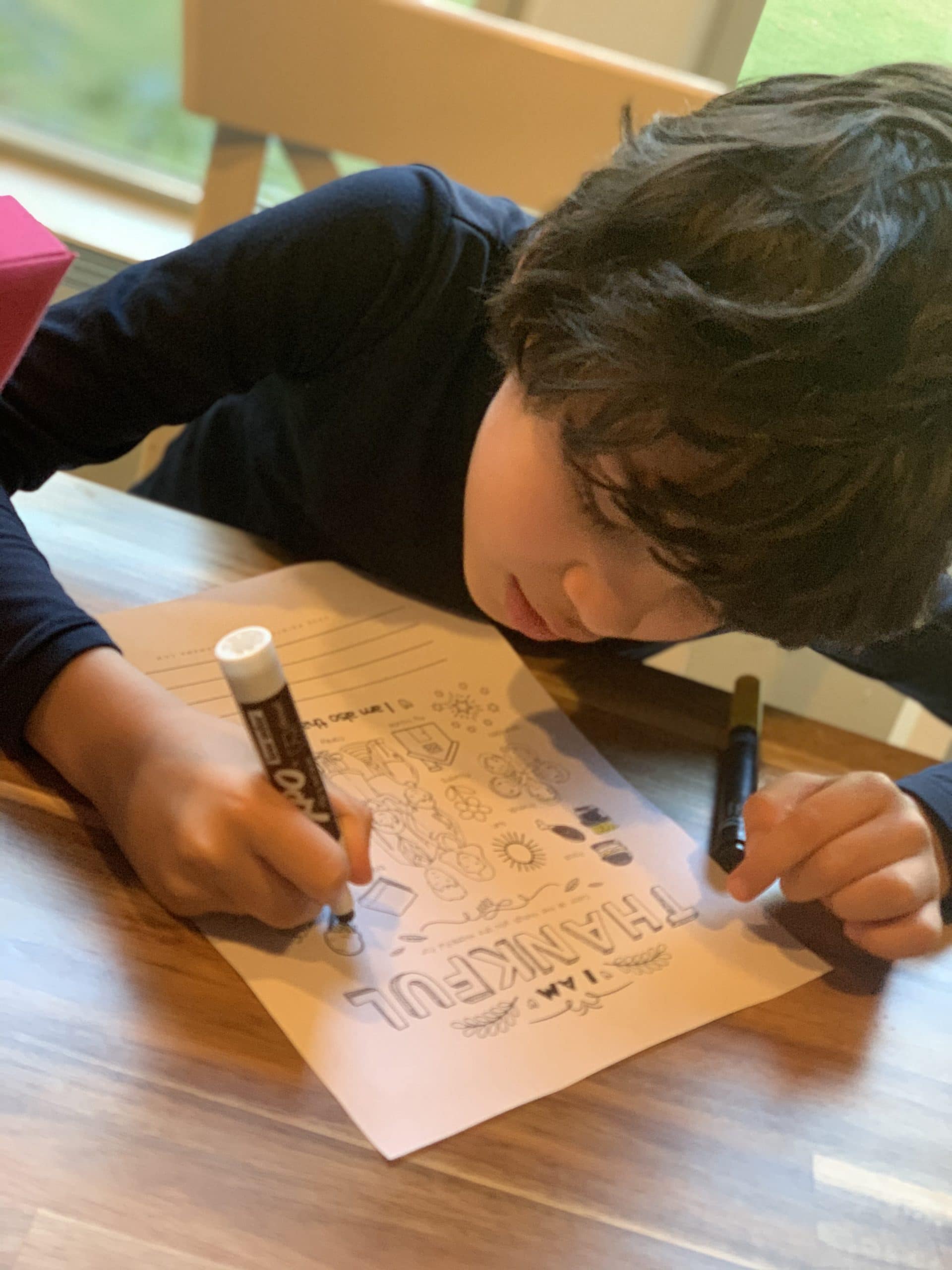 I am grateful for worksheets
