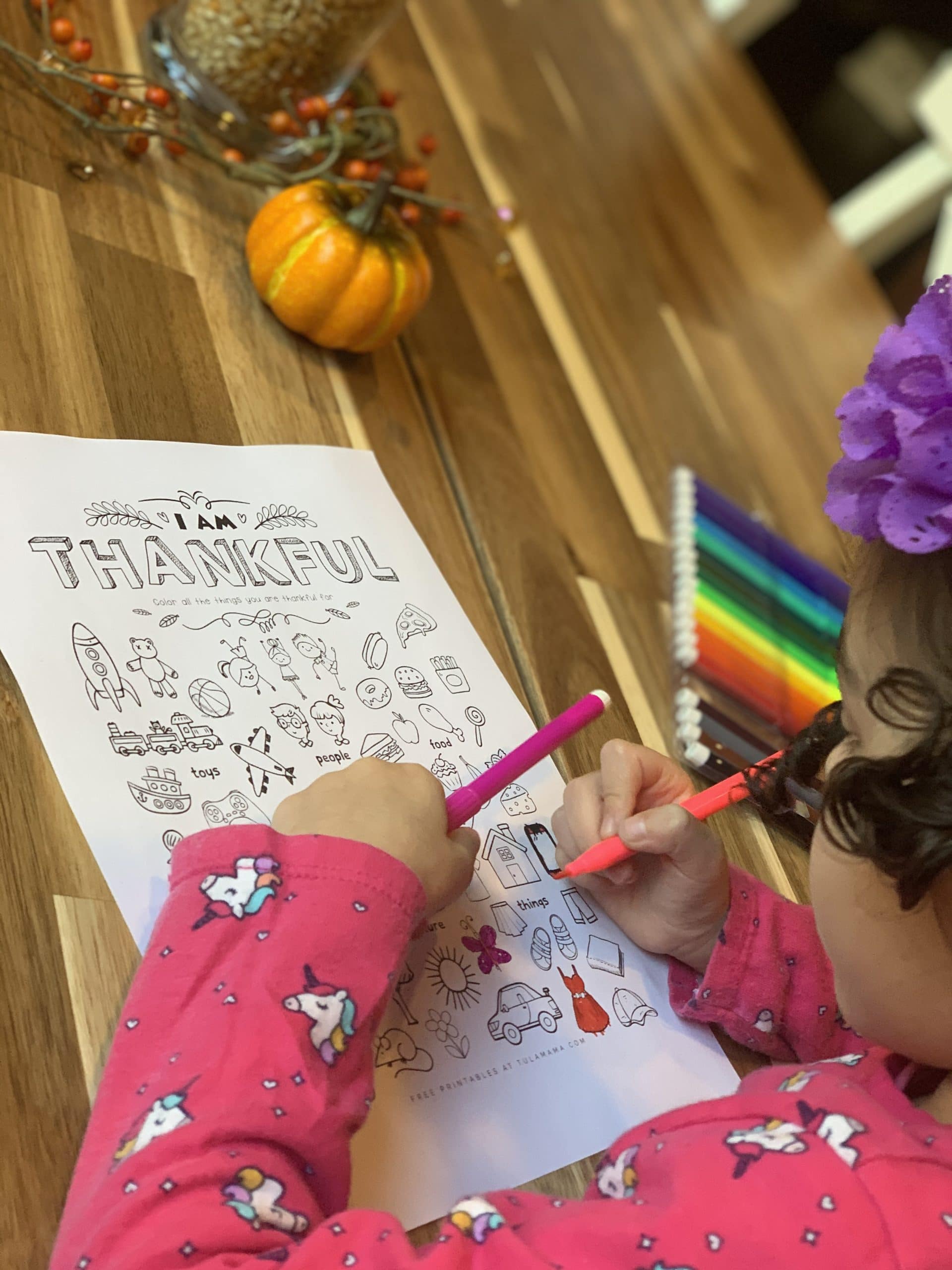 I am thankful for printables