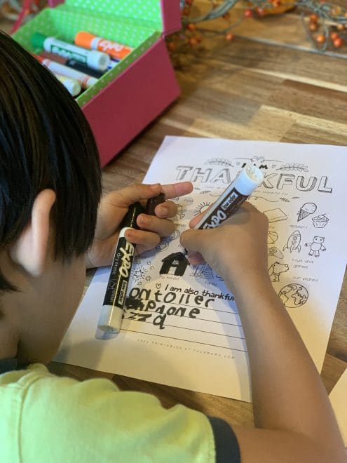 Free Printable I Am Thankful For Worksheet - Tulamama