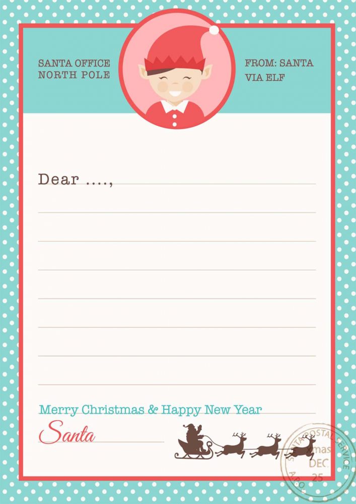Santa Letterhead
