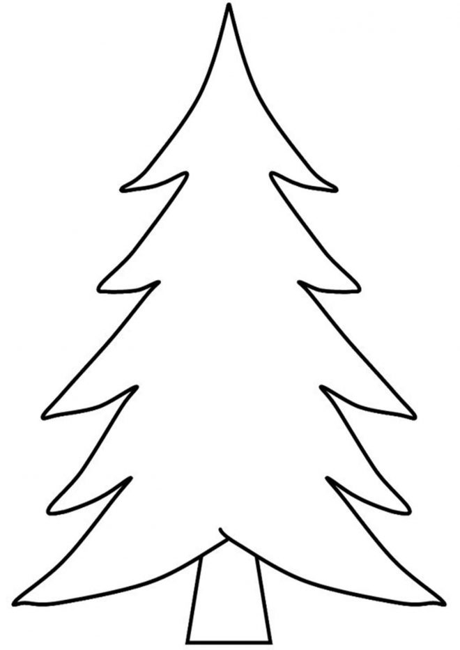 Free & Easy To Print Tree Coloring Pages - Tulamama