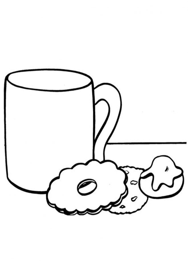 Free & Easy To Print Cookie Coloring Pages - Tulamama