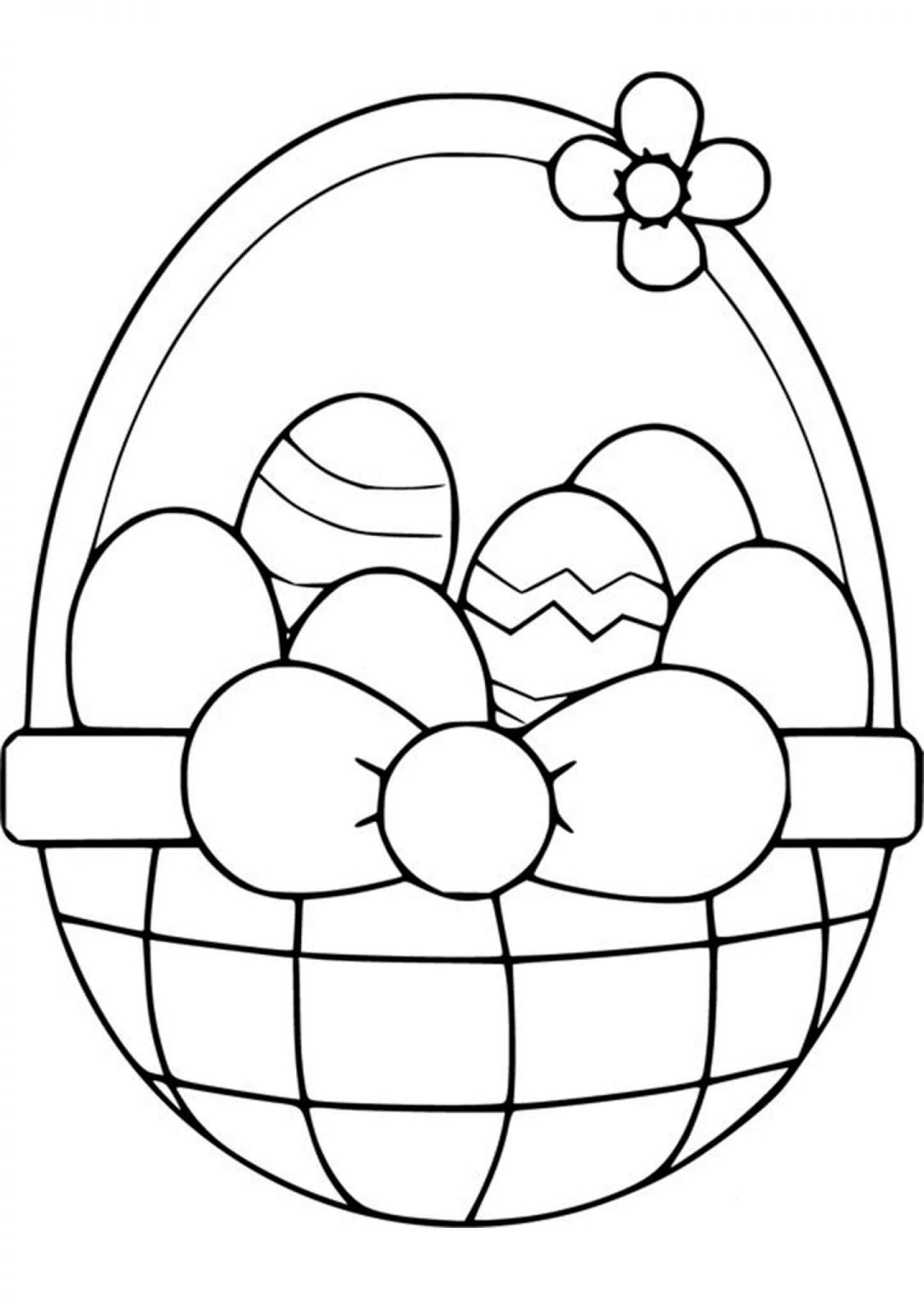 Free & Easy To Print Easter Coloring Pages - Tulamama