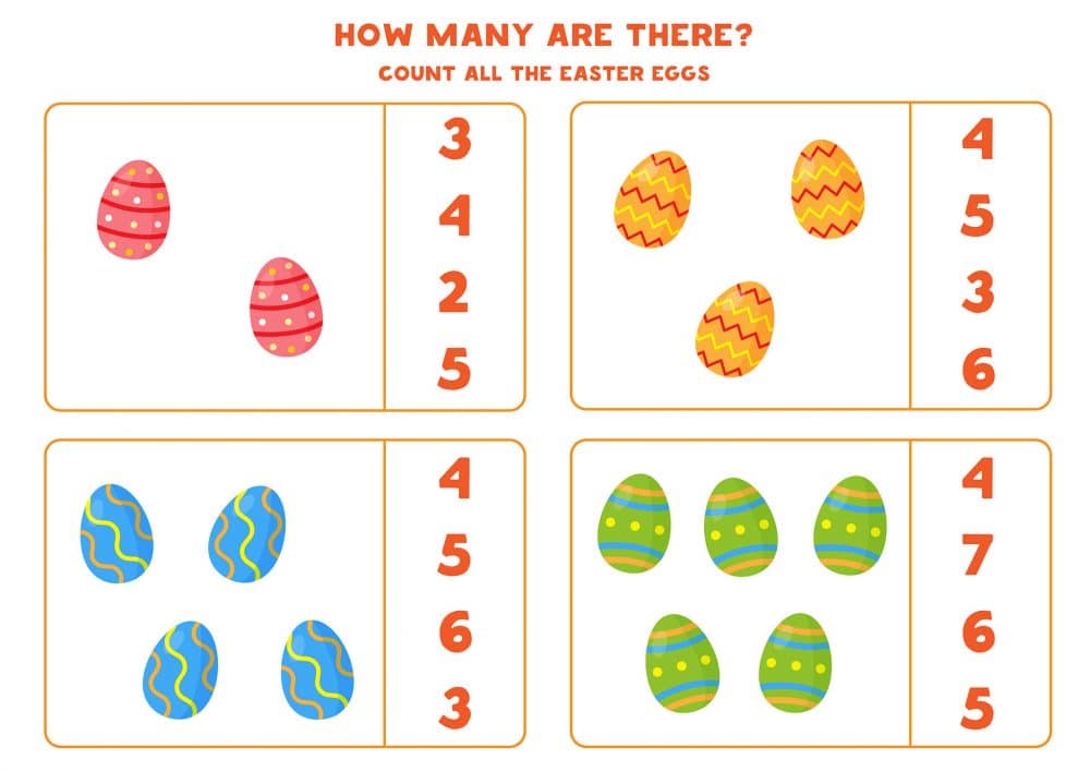 Free Printable Easter Worksheets For Little Ones - Tulamama