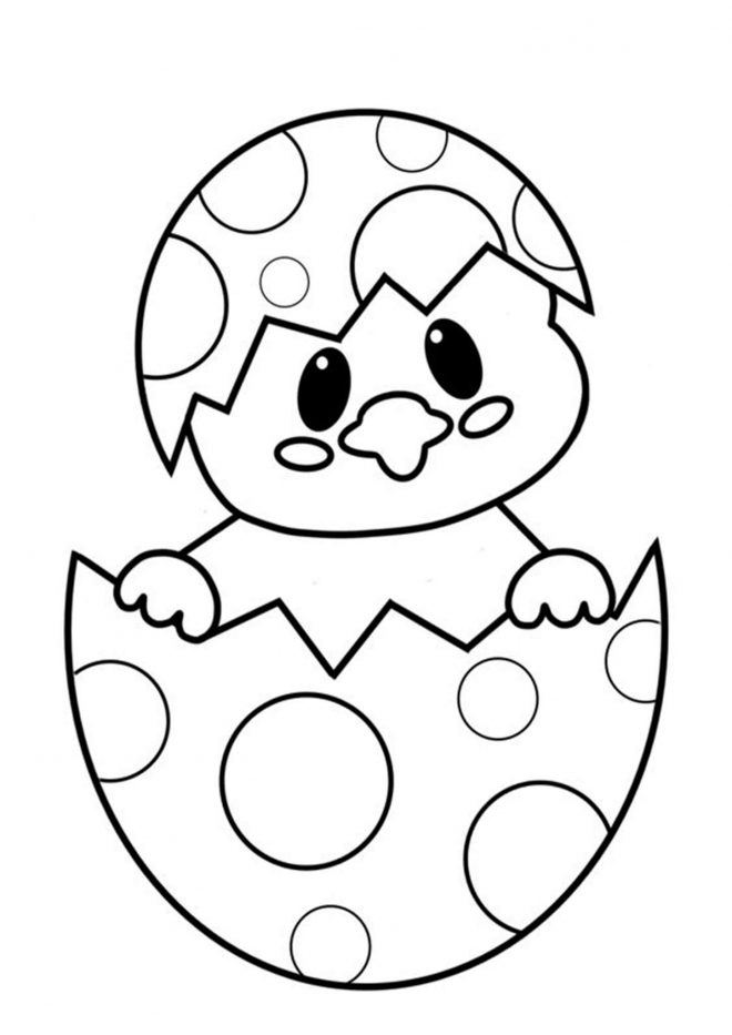 Free & Easy To Print Easter Coloring Pages - Tulamama