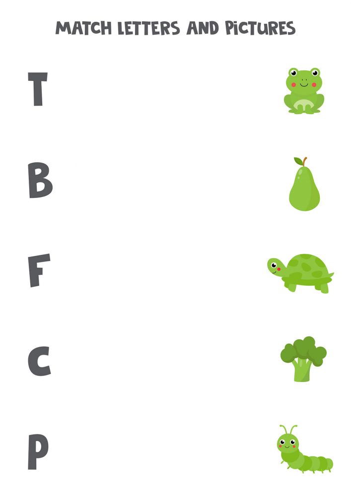 Letter Matching Worksheet