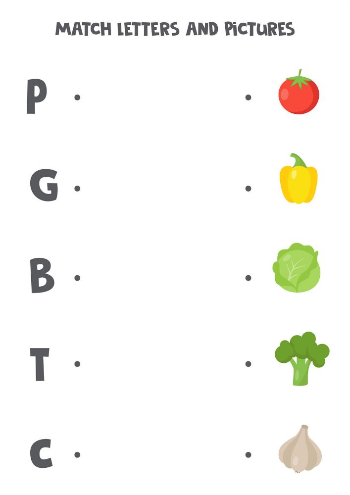 Letter Matching Worksheet