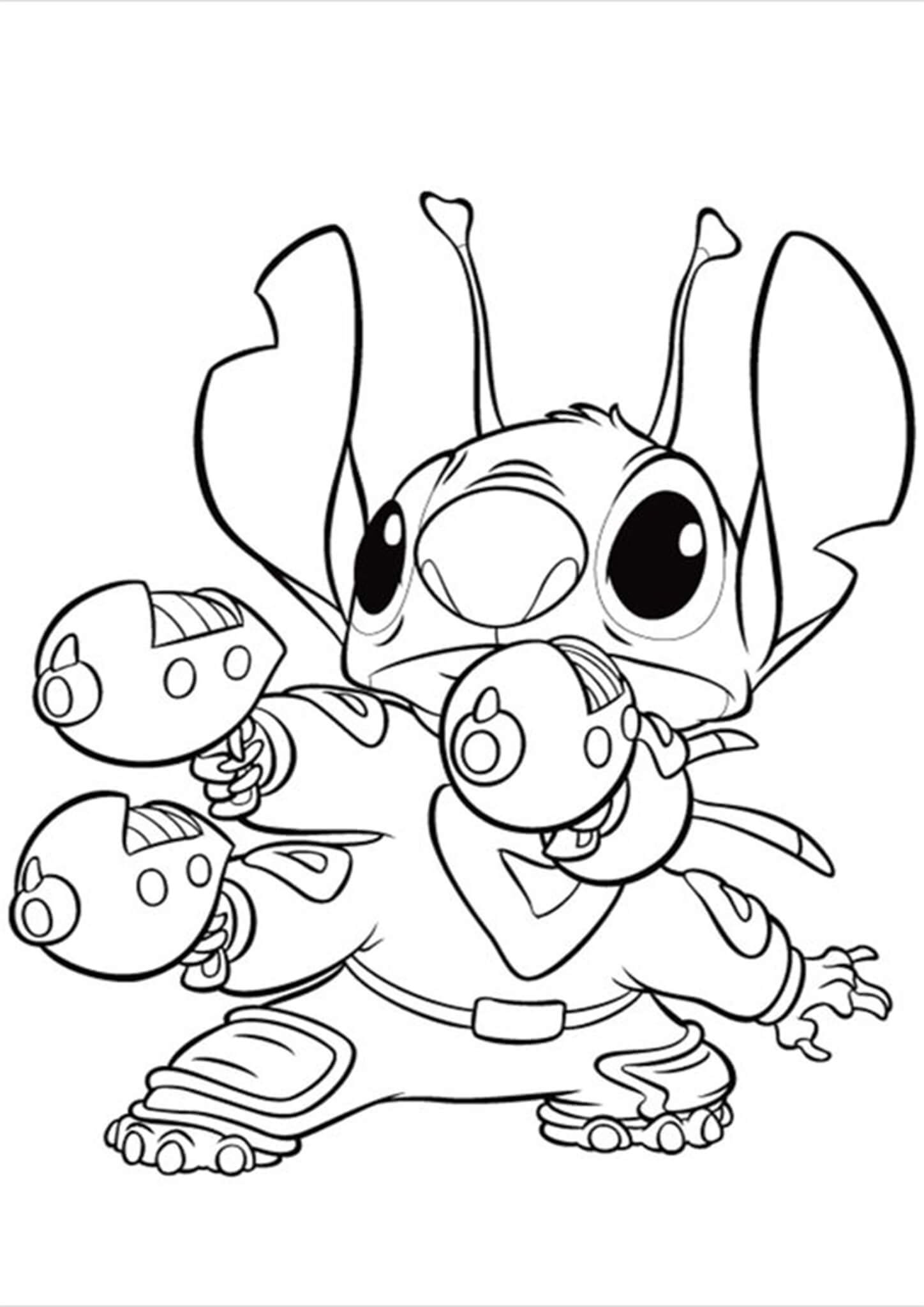 Free Easy To Print Stitch Coloring Pages Tulamama Free Easy To Print Stitch Coloring Pages Tulamama