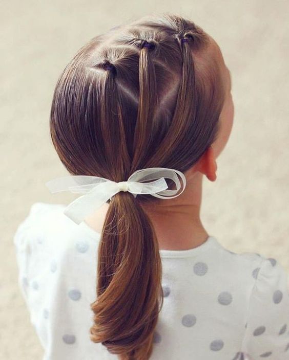 Easy Little Girl Hairstyles You Can Do On School Days - Tulamama