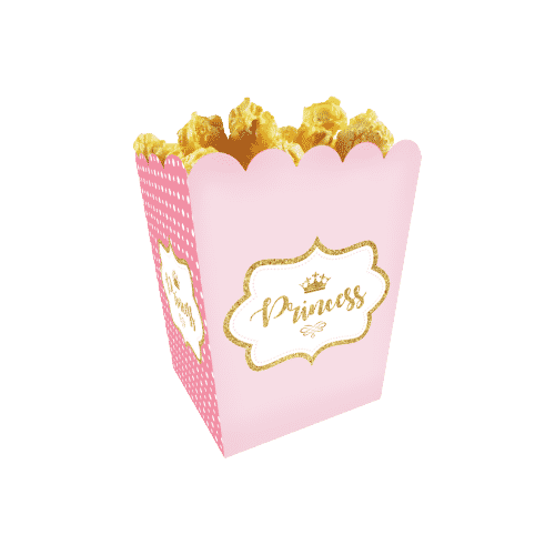 Princess party favor baby shower boxes