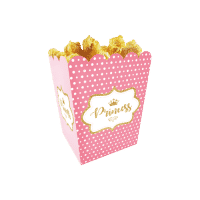 Princess party favor baby shower boxes