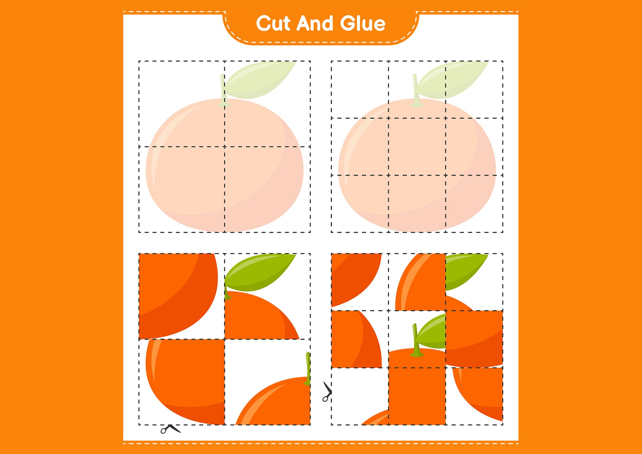 Free Printable Cut and Paste Worksheets - Tulamama