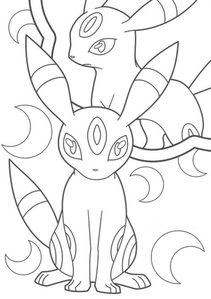 Pokemon Eevee Evolutions Coloring Pages  Pokemon coloring pages, Pokemon  coloring sheets, Pokemon coloring