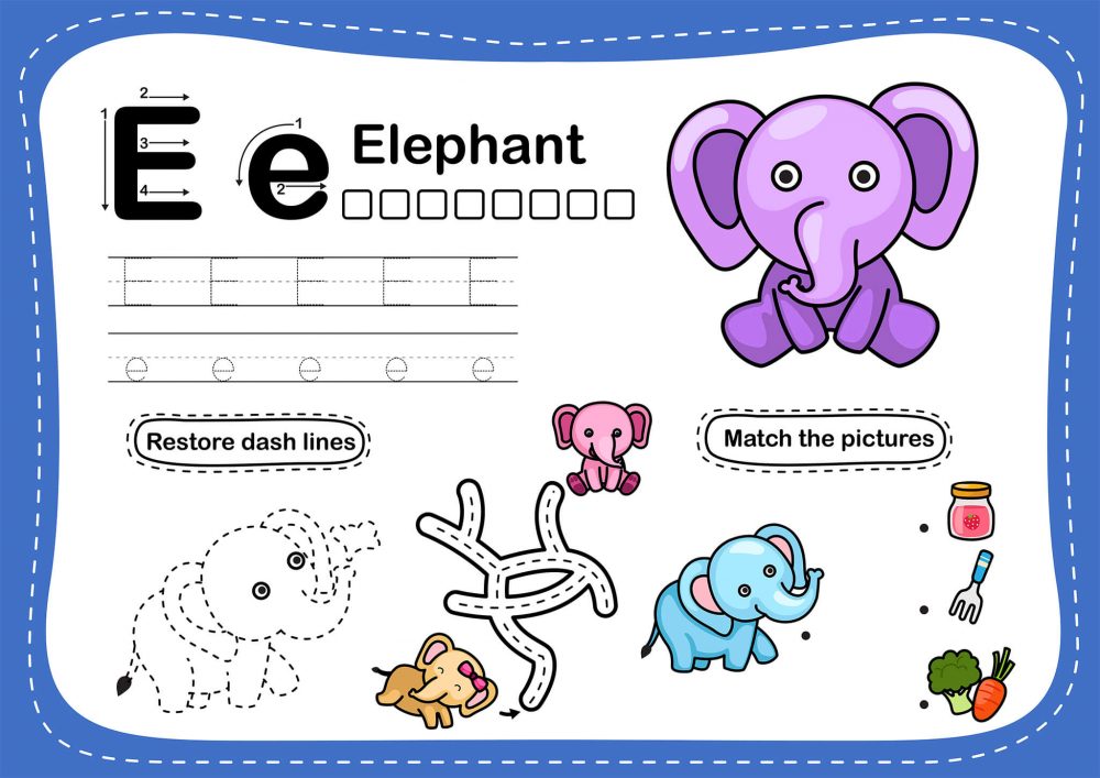 Letter Tracing Worksheets PDF