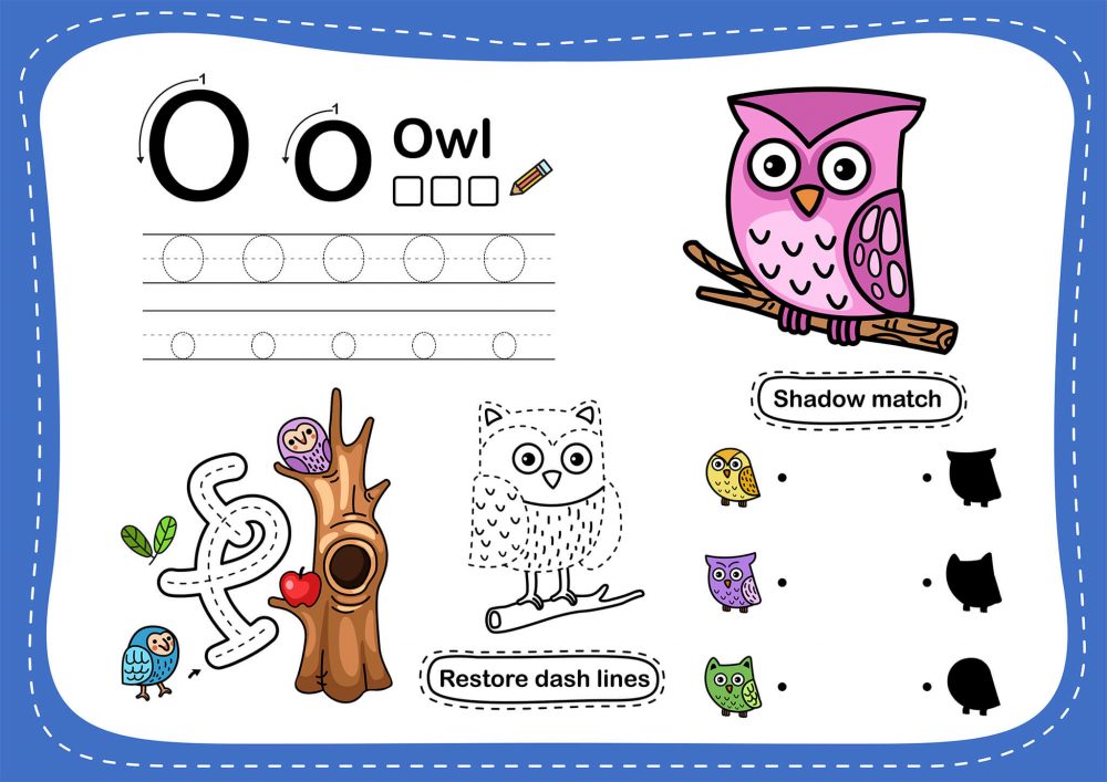 Letter Tracing Worksheets PDF