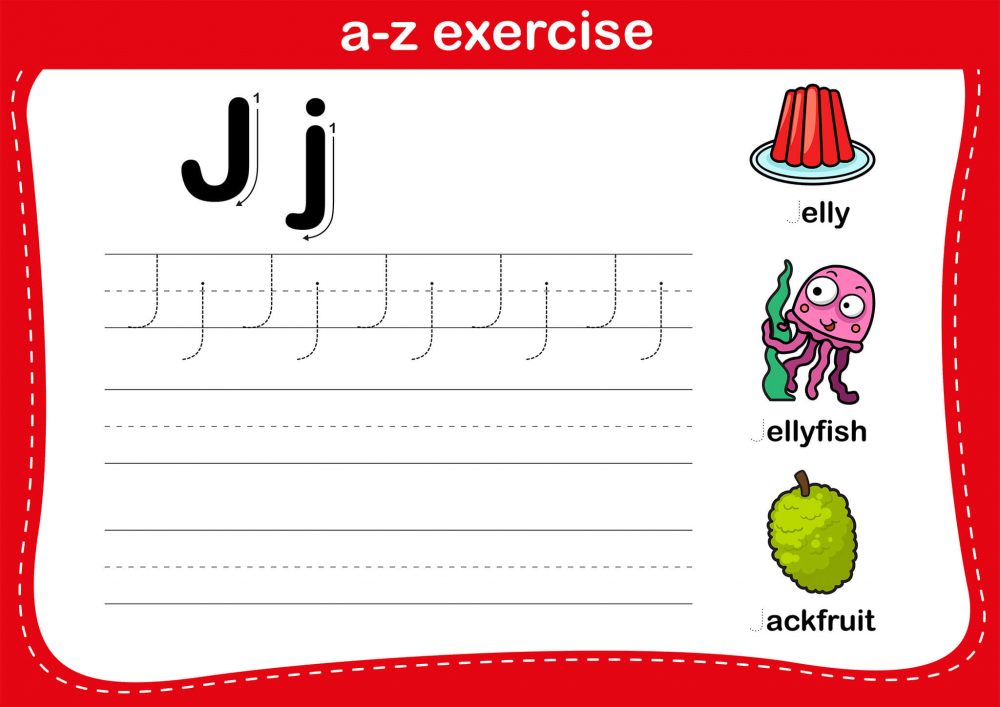 Letter Tracing Worksheets PDF