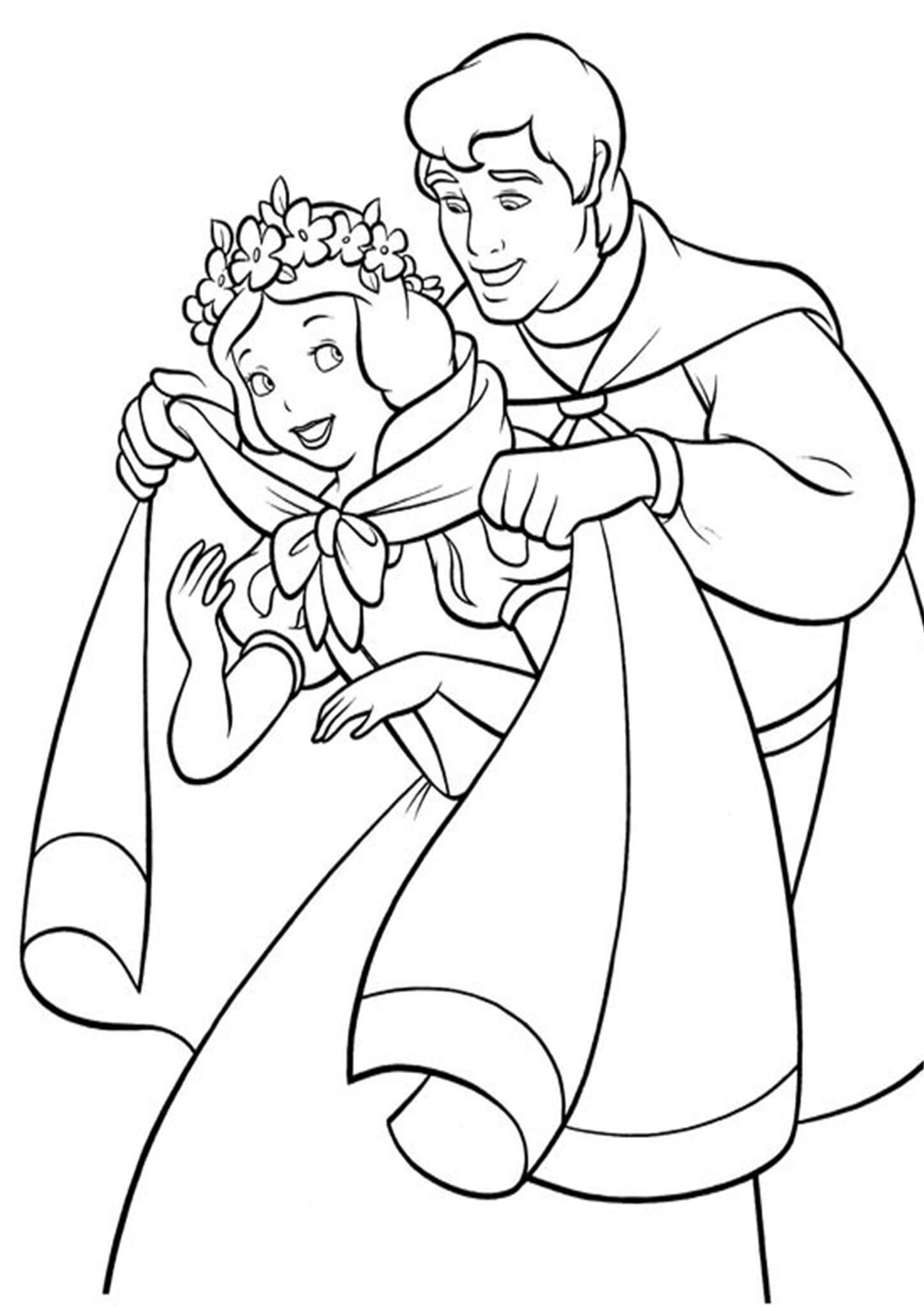 Free & Easy To Print Snow White Coloring Pages - Tulamama