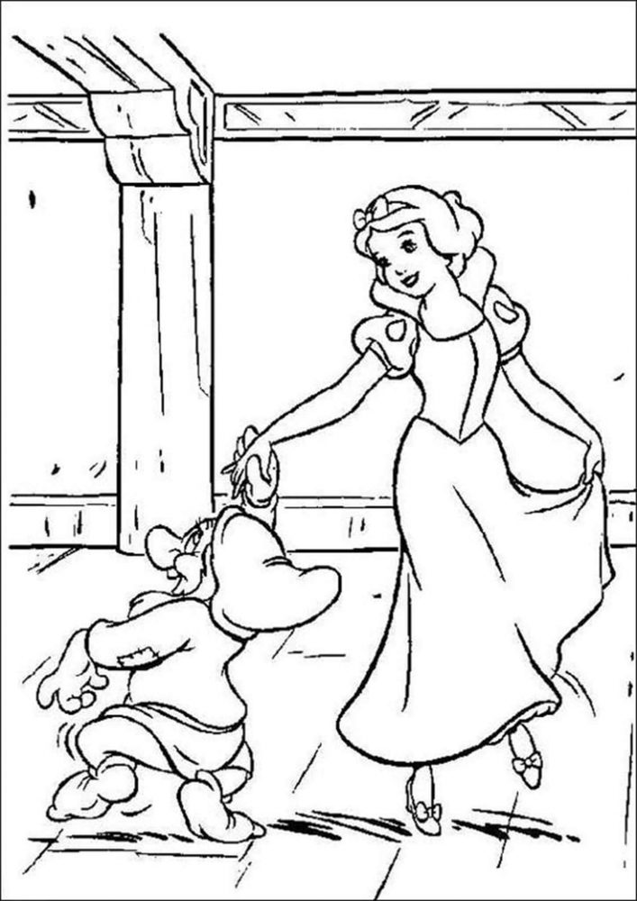 Fun Snow White coloring pages for your little one. They are free and easy to print. The collection is varied with different skill levels