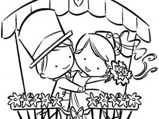 Free & Easy To Print Wedding Coloring Pages - Tulamama