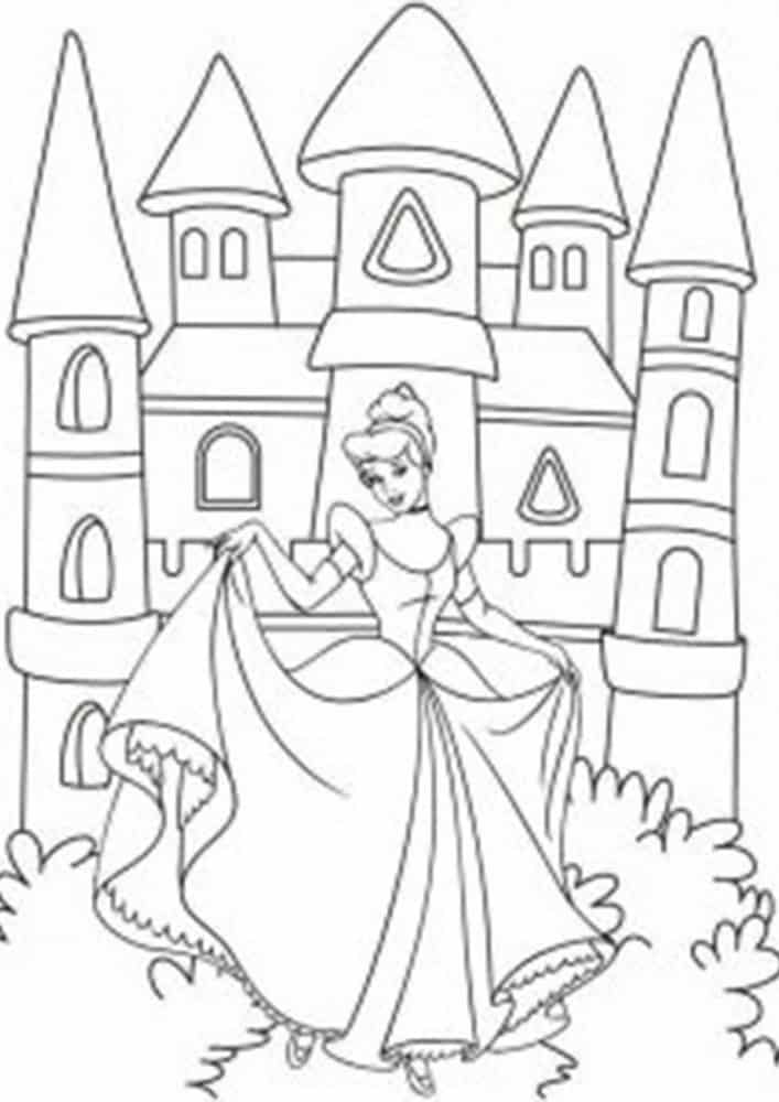 960 Collections Coloring Picture Of Cinderella's Castle  Latest HD