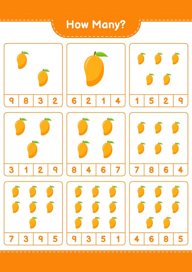 Free Printable Counting Worksheets For Kids - Tulamama