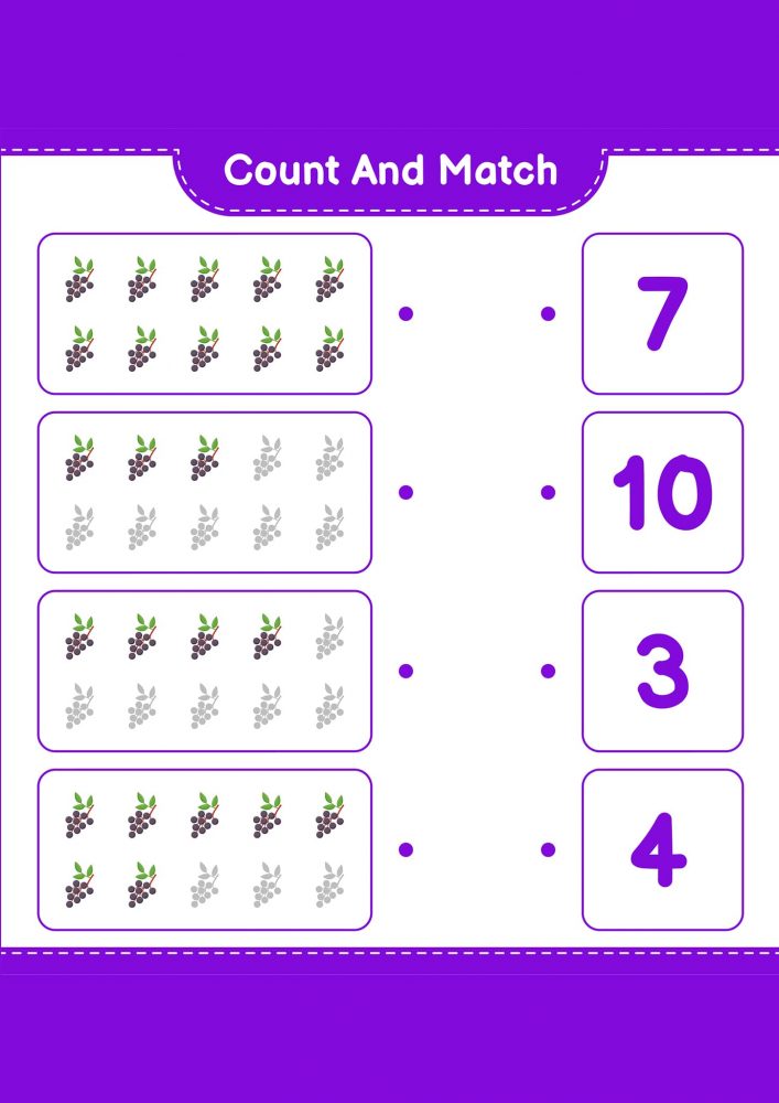 Free Printable Counting Worksheets For Kids - Tulamama