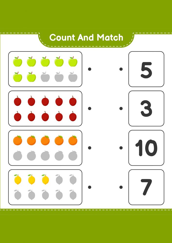Free Printable Counting Worksheets For Kids - Tulamama