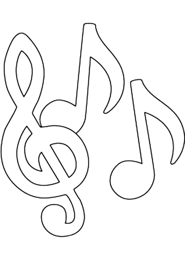 Free & Easy To Print Music Coloring Pages - Tulamama