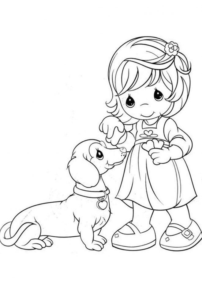 Free & Easy To Print Precious Moments Coloring Pages - Tulamama