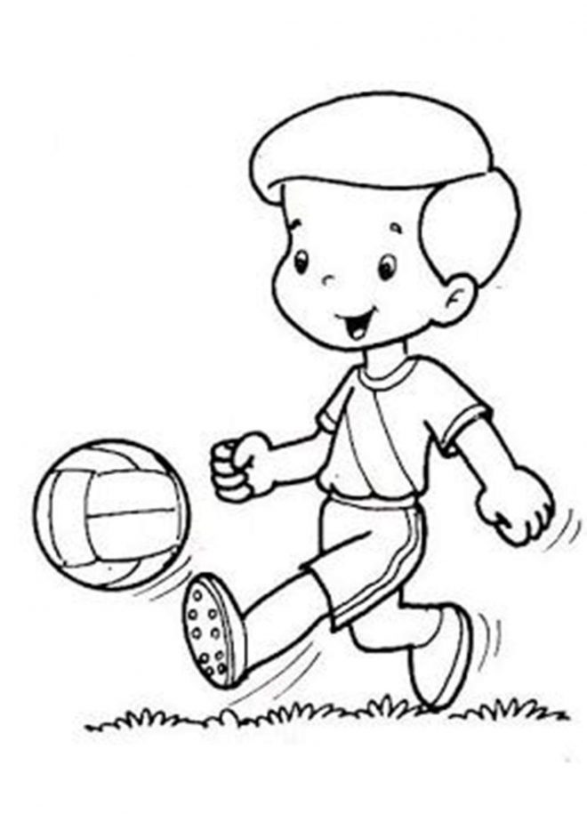 Free & Easy To Print Soccer Coloring Pages Tulamama