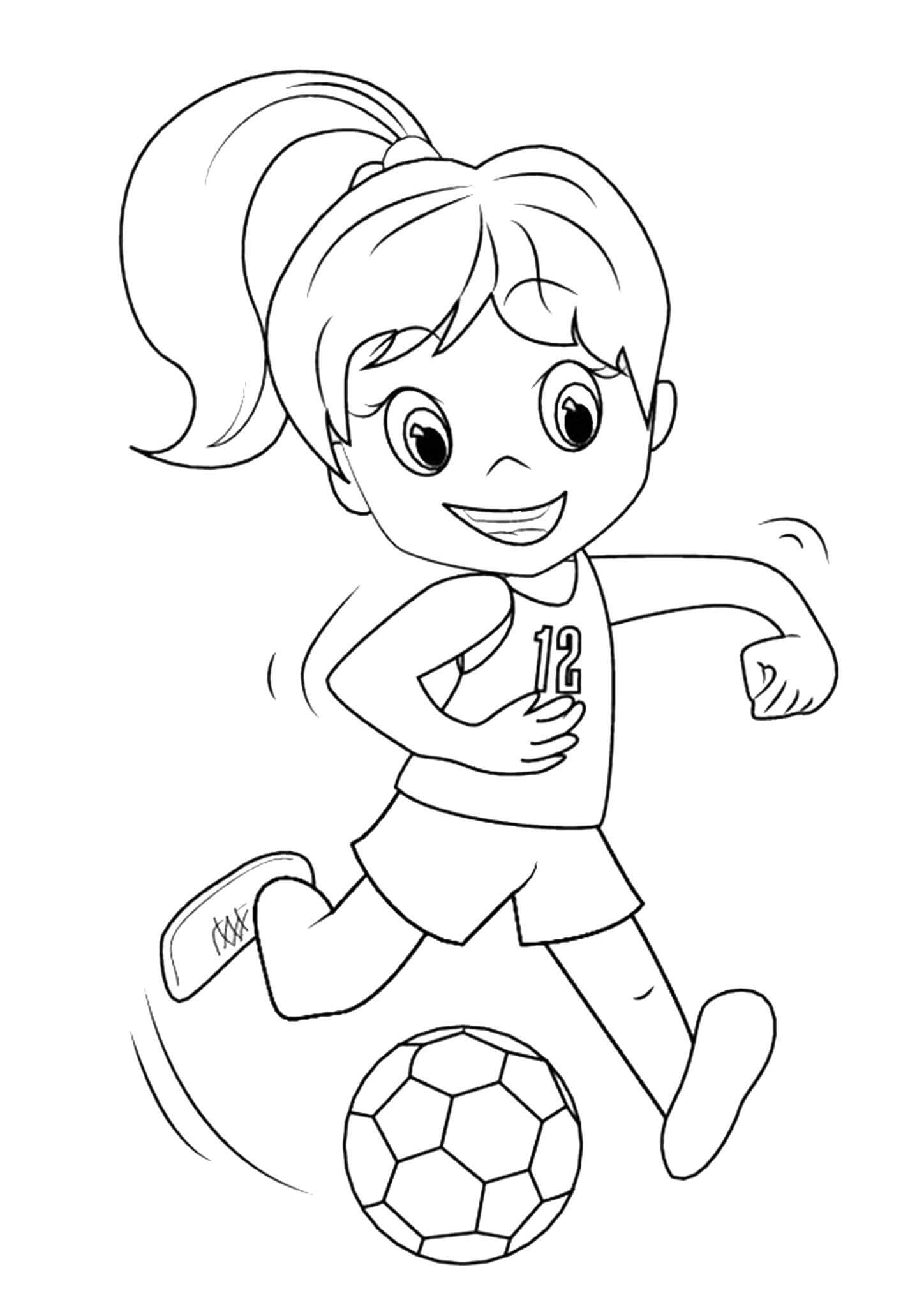 Free Easy To Print Soccer Coloring Pages Tulamama