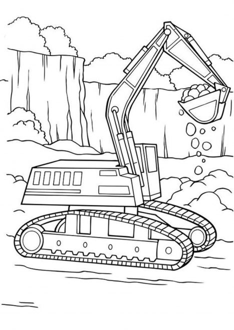 Free & Easy To Print Tractor Coloring Pages - Tulamama