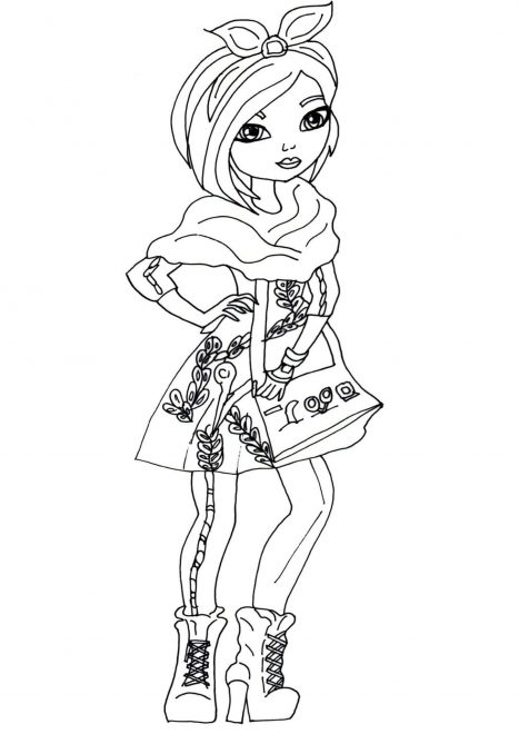 Free & Easy To Print Ever After High Coloring Pages - Tulamama