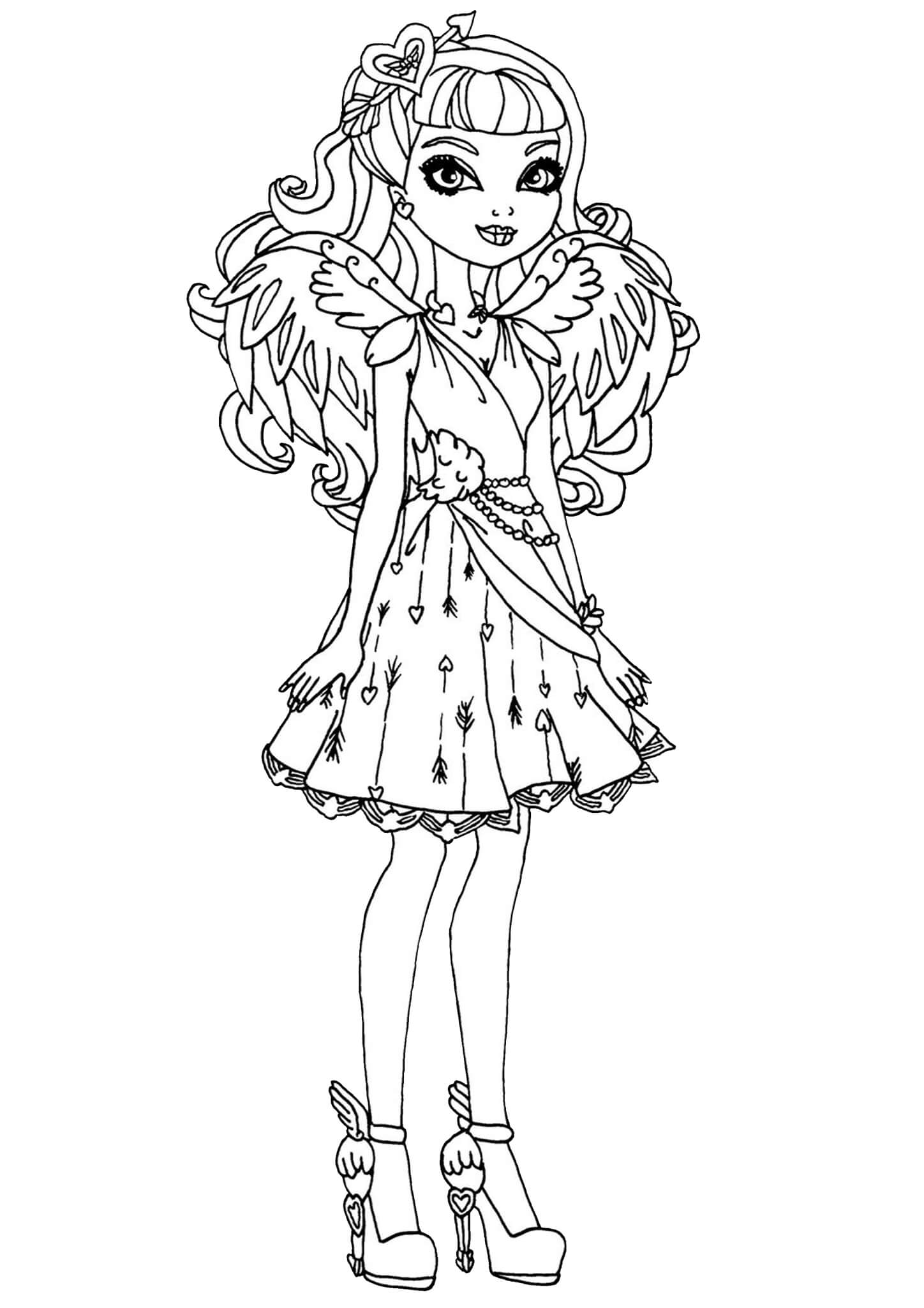 Free & Easy To Print Ever After High Coloring Pages - Tulamama