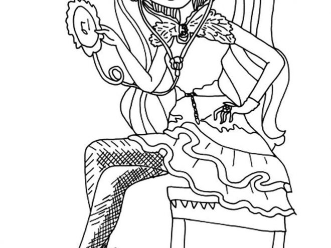 ever after high coloring pages printable