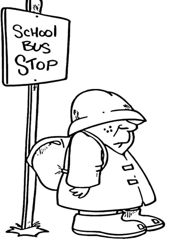 Fun School coloring pages for your little one. They are free and easy to print. The collection is varied with different skill levels