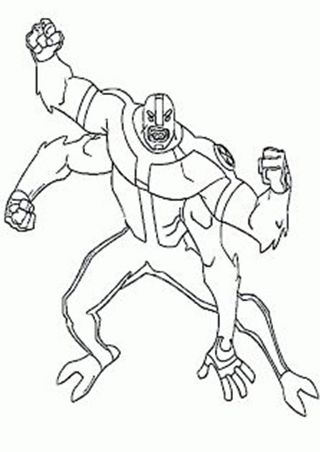 Free & Easy To Print Ben 10 Coloring Pages - Tulamama