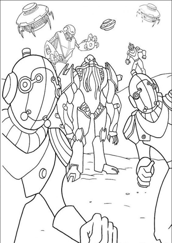 Free & Easy To Print Ben 10 Coloring Pages - Tulamama