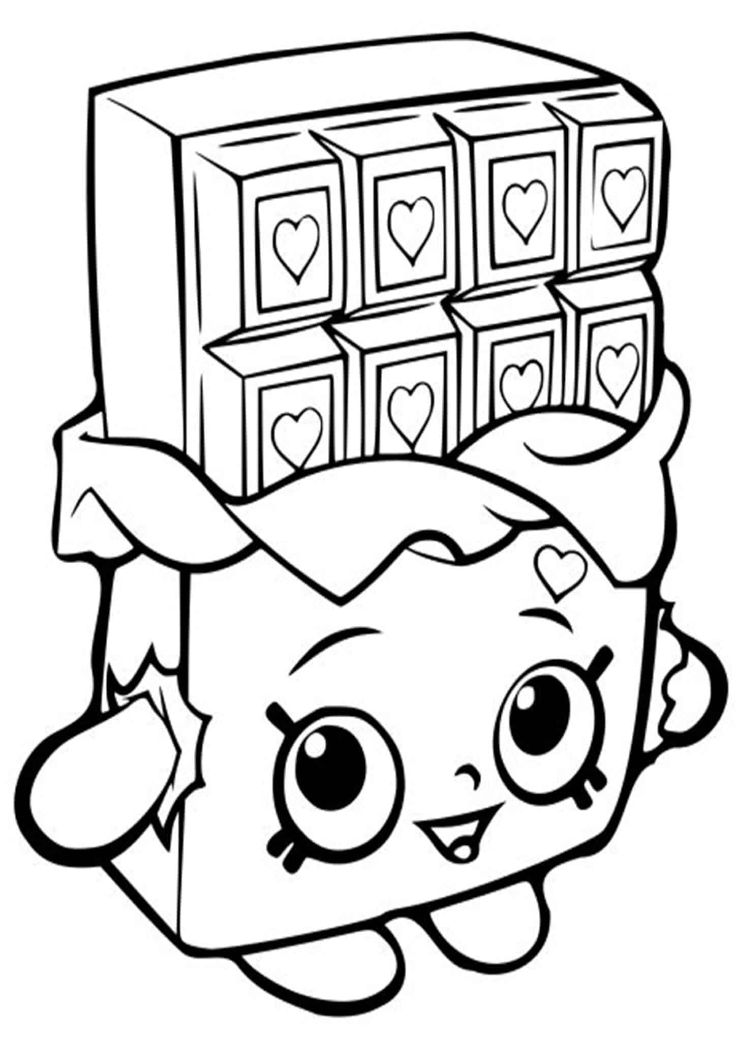 Free Easy To Print Shopkins Coloring Pages Tulamama