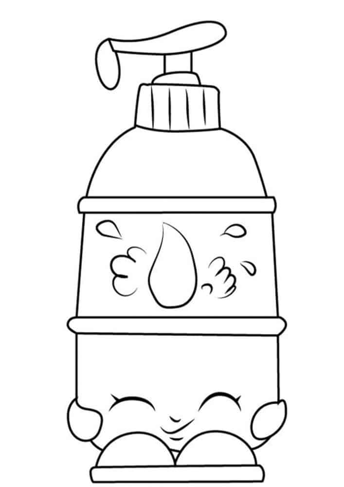 Fun Shopkins coloring pages for your little one. They are free and easy to print. The collection is varied with different skill levels