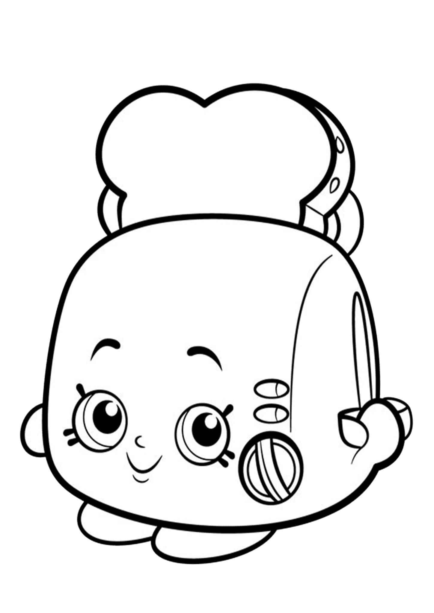 Free & Easy To Print Shopkins Coloring Pages - Tulamama